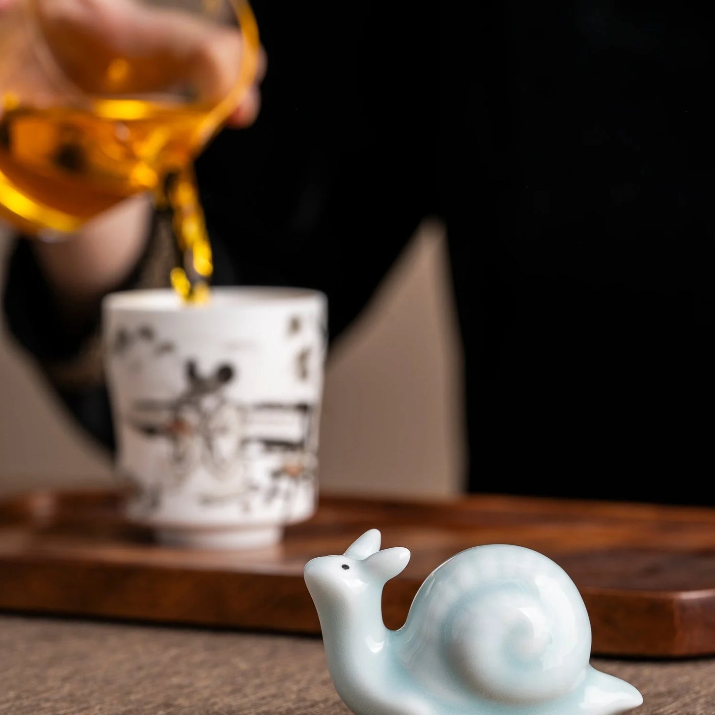 Snail Tea Pet detail photo 3 for gongfu tea pet