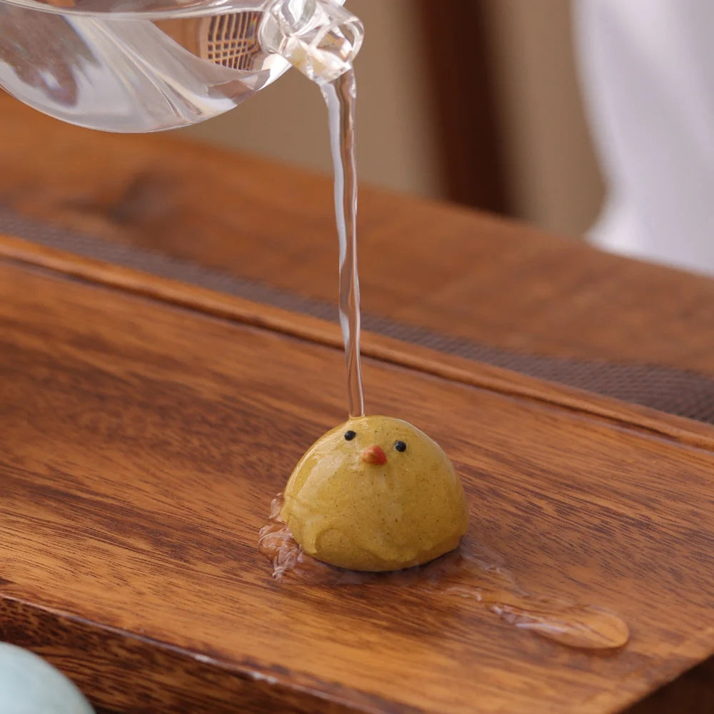 Tiny Chicken Tea Pet detail photo 4 for gongfu tea pet