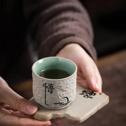 Wabi-Sabi Ceramic Gongfu Tea Set product gallery photo 14 for ceramic gongfu tea set