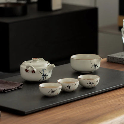 Zen Portable Tea Set with Travel Case product gallery photo 7 for travel tea set